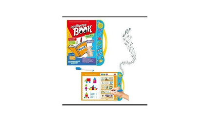 Interactive Intelligence Learning Book for Kids – Phonics, Alphabet & Educational Sound Book with Pen