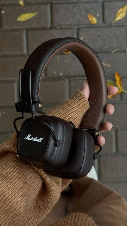 Marshall Major IV Wireless Bluetooth Headphones – 80+ Hours Playtime