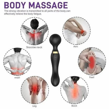 Electric Massage Stick – Portable Handheld Body Massager with 3 Vibration Speeds