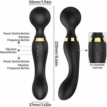 Electric Massage Stick – Portable Handheld Body Massager with 3 Vibration Speeds