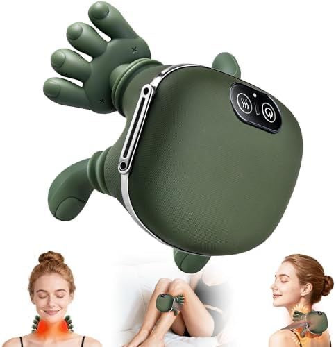 3D Electric Neck & Shoulder Massager – Portable Kneading Massage Device