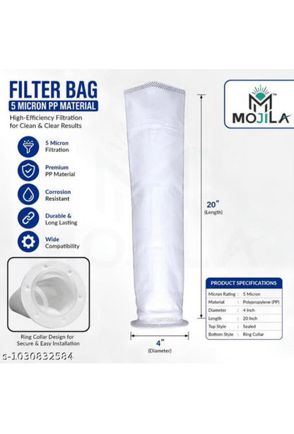 MOJILA Pure Water Filter Cartridge – Advanced Water Filtration Replacement | Pack of 1